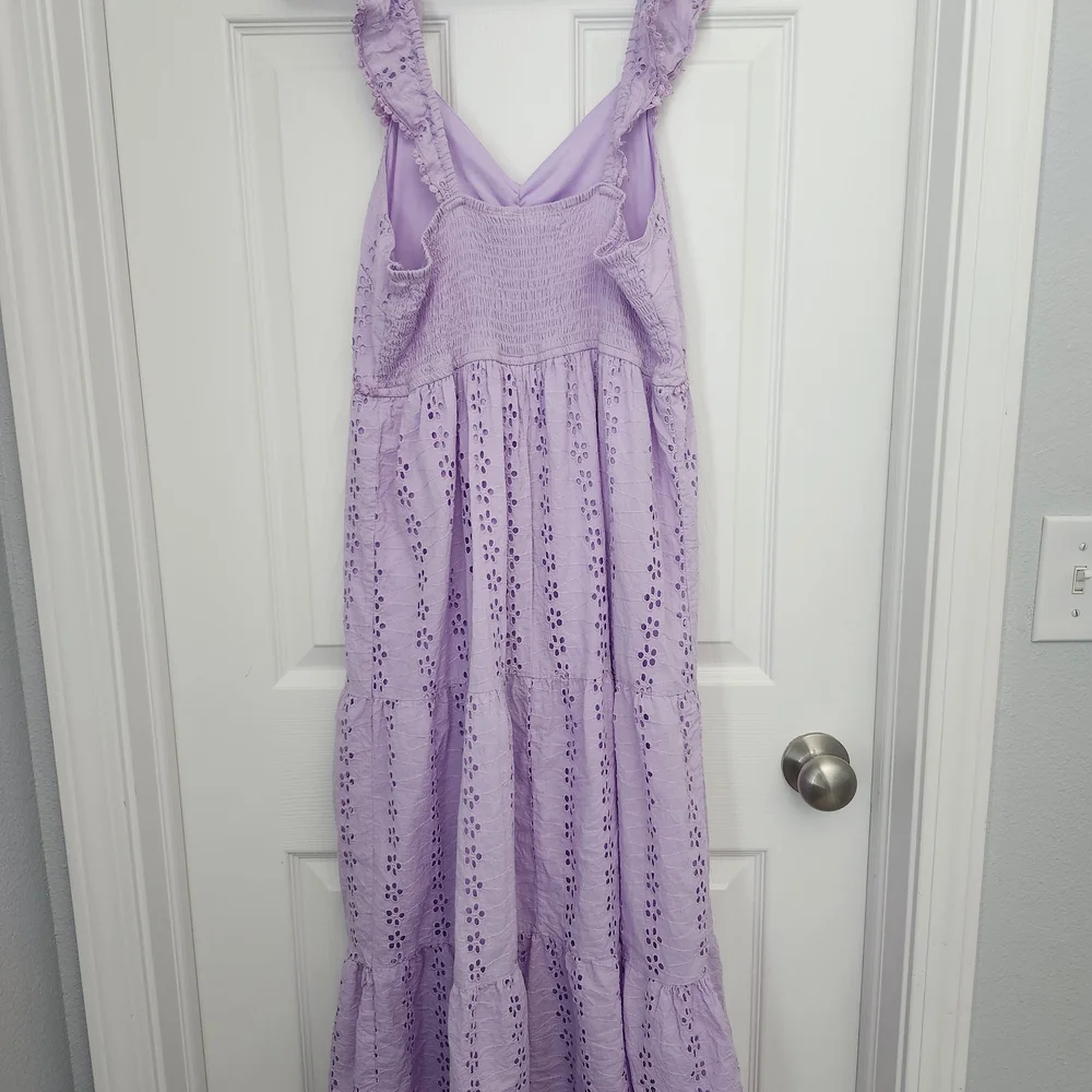 Sincerely Jules Lilac Eyelet Maxi Dress - Picture 2 of 2